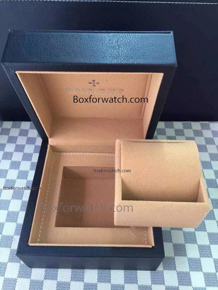 Low Price Copy Vacheron Constantin Black Leather Box Pefcet Gift